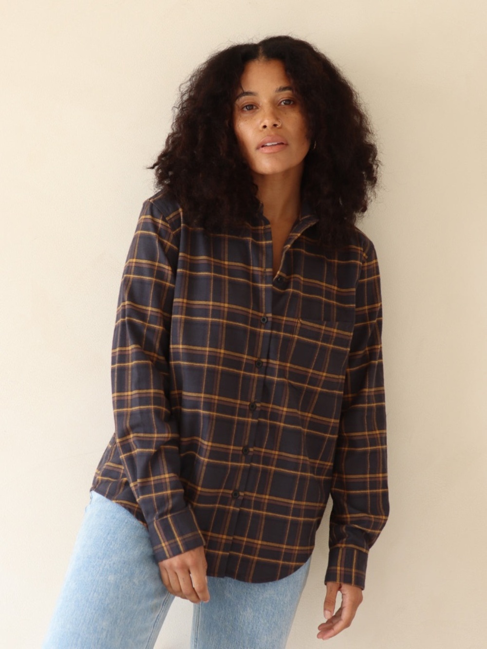 Power of My People POMP - Plaid Flannel Size S/P - The Gentlewoman Proper Fit